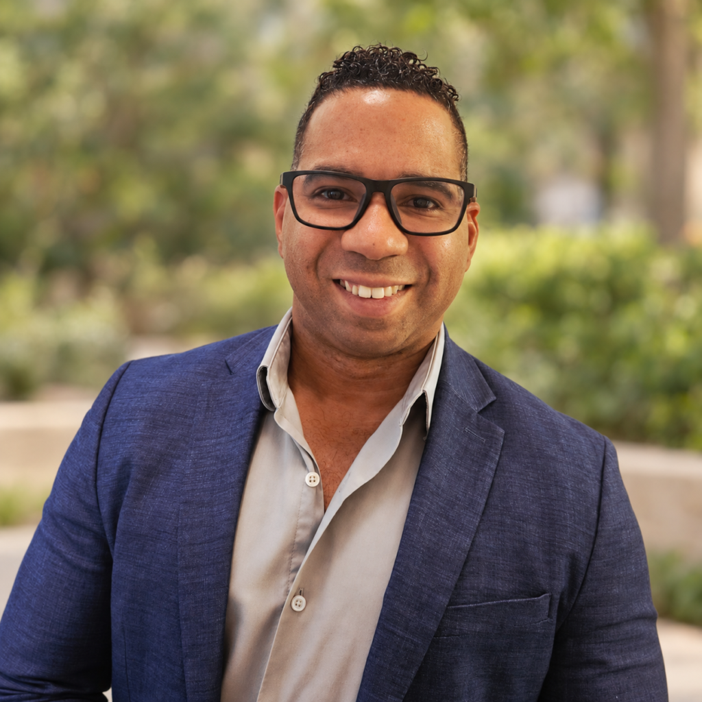 Photograph or Eliezer Rivera, Founder of Unbreakable Fathership